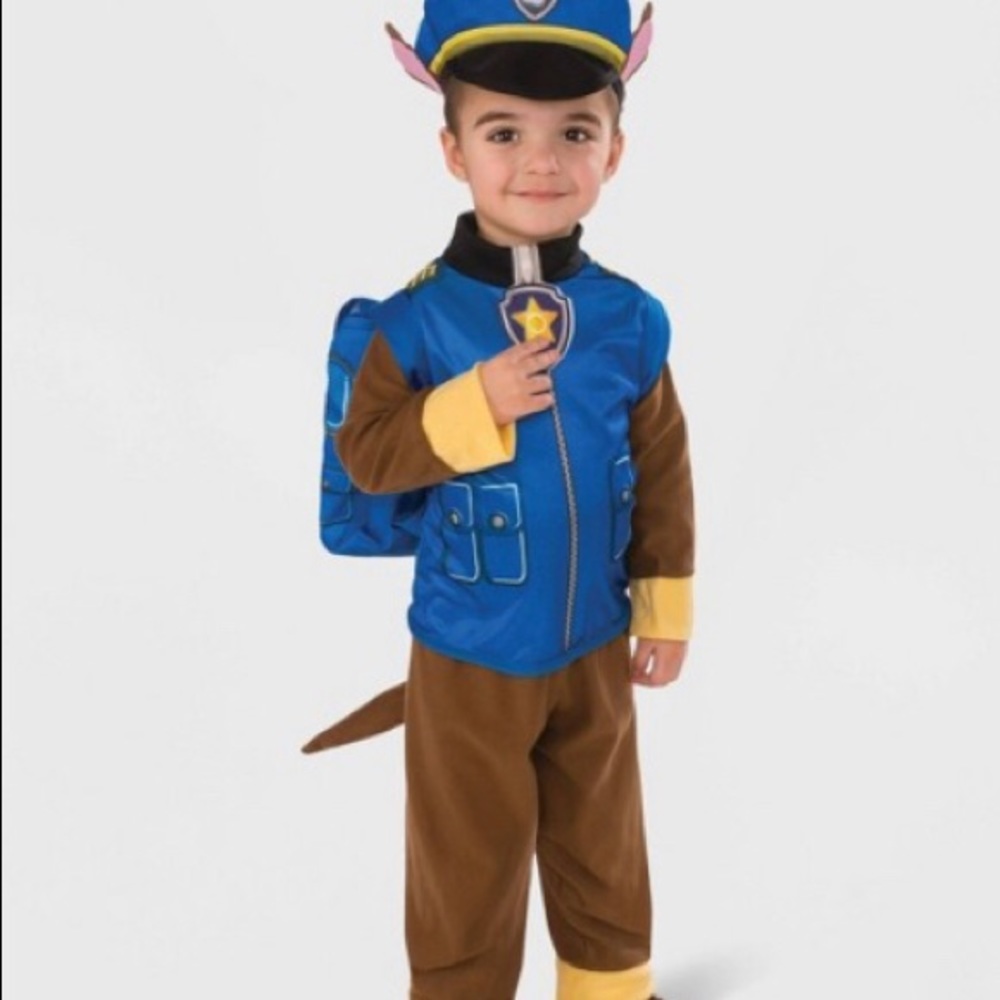 4t chase paw patrol costume